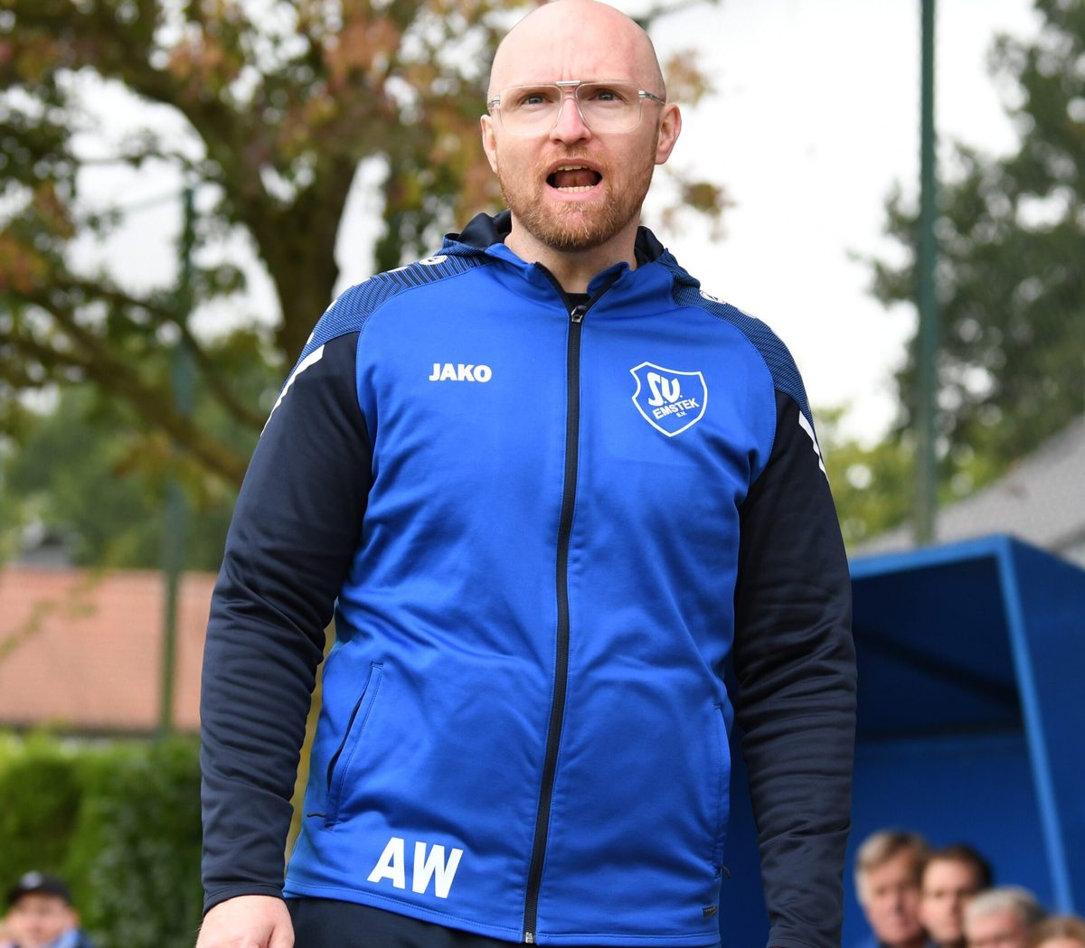 Alexander Wieborg ist seit anderthalb Jahren Trainer des SV Emstek. Foto: Langosch