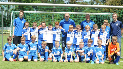 Sieger der Leistungsstufe II: Der Cloppenburger FC gewann das Endspiel gegen Hansa Friesoythe IV mit 2:1. Foto: Bettenstaedt